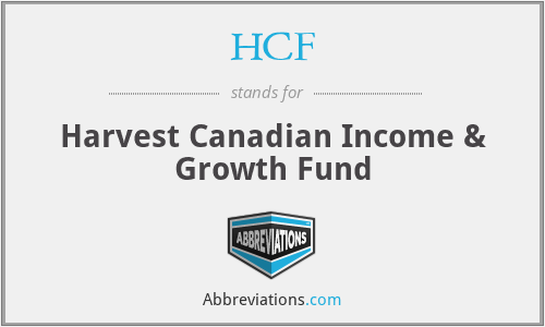 HCF - Harvest Canadian Income & Growth Fund