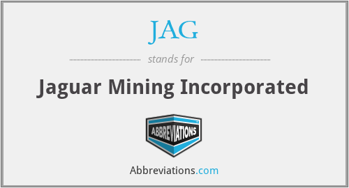 JAG - Jaguar Mining Incorporated