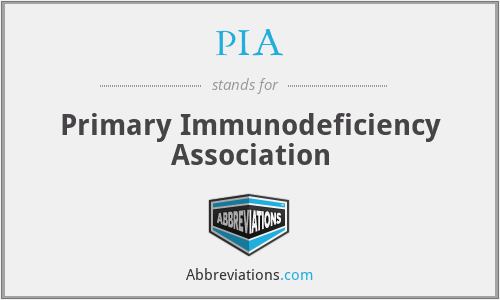 PIA - Primary Immunodeficiency Association