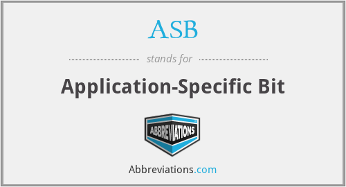 ASB - Application-Specific Bit