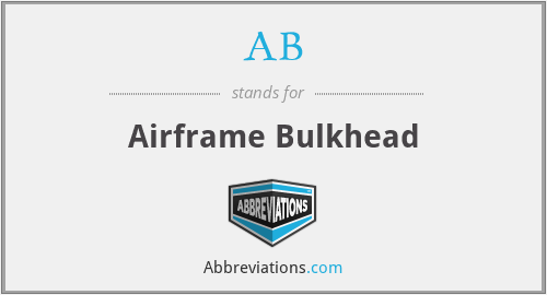 AB - Airframe Bulkhead