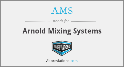 AMS - Arnold Mixing Systems