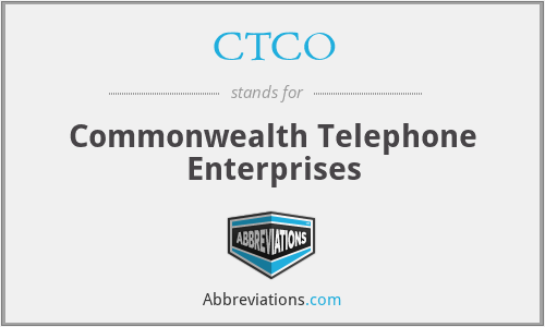CTCO - Commonwealth Telephone Enterprises