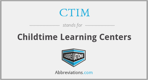 CTIM - Childtime Learning Centers