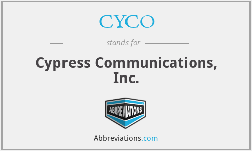CYCO - Cypress Communications, Inc.