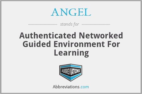 ANGEL - Authenticated Networked Guided Environment For Learning
