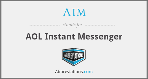 AIM - AOL Instant Messenger