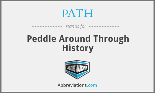 PATH - Peddle Around Through History