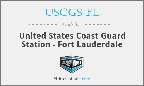 USCGS-FL - United States Coast Guard Station - Fort Lauderdale