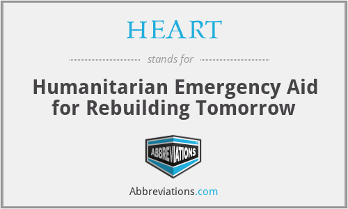 HEART - Humanitarian Emergency Aid for Rebuilding Tomorrow
