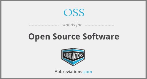 OSS - Open Source Software