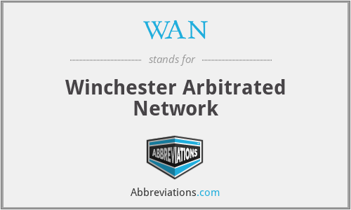 WAN - Winchester Arbitrated Network