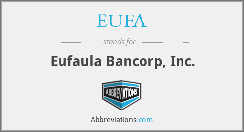 EUFA - Eufaula Bancorp, Inc.