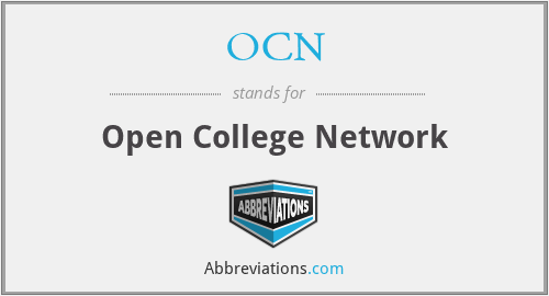 OCN - Open College Network