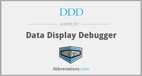 DDD - Data Display Debugger