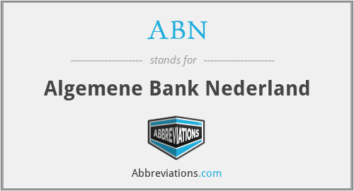 ABN - Algemene Bank Nederland