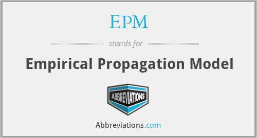 EPM - Empirical Propagation Model