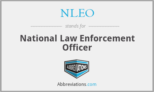 NLEO - National Law Enforcement Officer