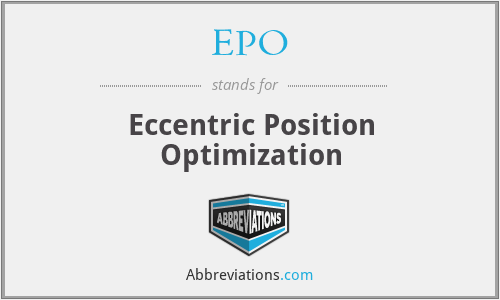 EPO - Eccentric Position Optimization