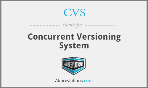 CVS - Concurrent Versioning System