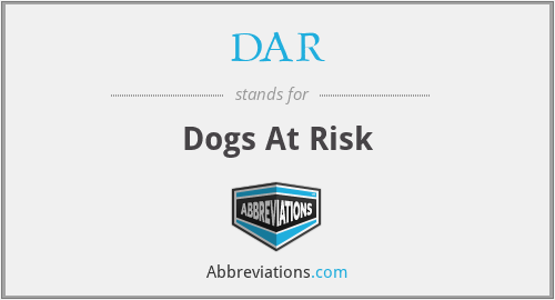 DAR - Dogs At Risk