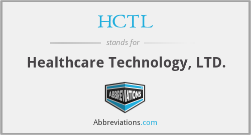 HCTL - Healthcare Technology, LTD.