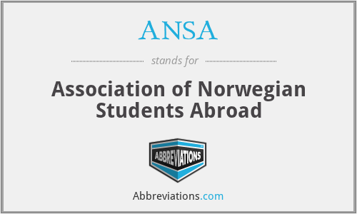 ANSA - Association of Norwegian Students Abroad