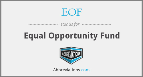 EOF - Equal Opportunity Fund