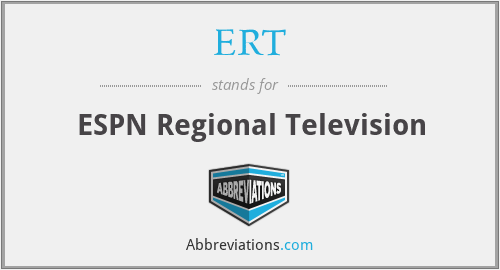 ERT - ESPN Regional Television