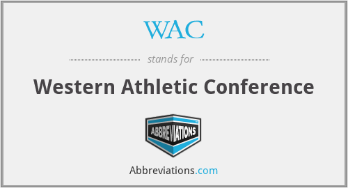 WAC - Western Athletic Conference