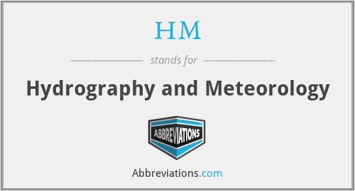 HM - Hydrography and Meteorology