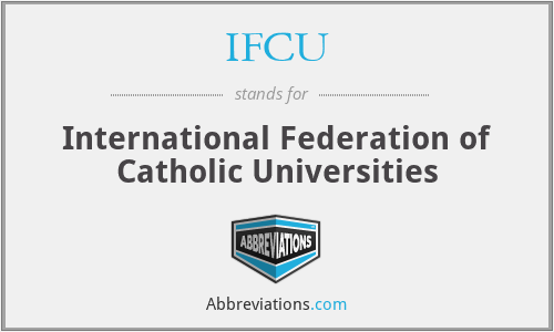 IFCU - International Federation of Catholic Universities