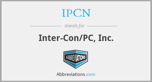 IPCN - Inter-Con/PC, Inc.