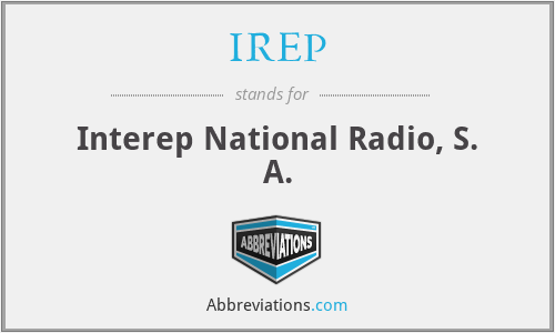 IREP - Interep National Radio, S. A.