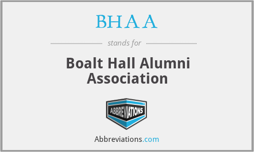 BHAA - Boalt Hall Alumni Association