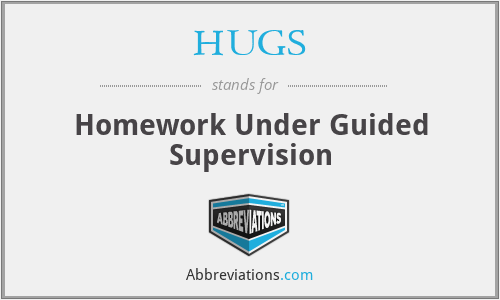 HUGS - Homework Under Guided Supervision