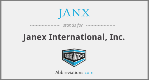 JANX - Janex International, Inc.