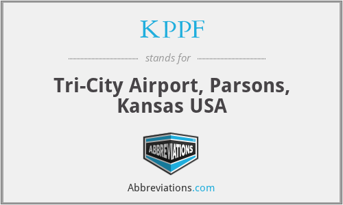 KPPF - Tri-City Airport, Parsons, Kansas USA