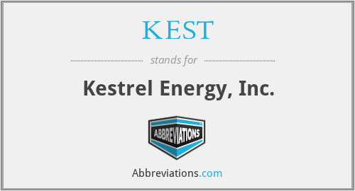 KEST - Kestrel Energy, Inc.