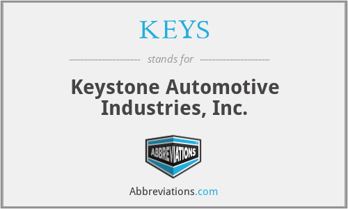 KEYS - Keystone Automotive Industries, Inc.