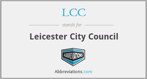 LCC - Leicester City Council