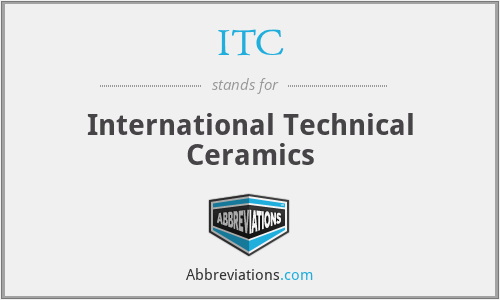 ITC - International Technical Ceramics