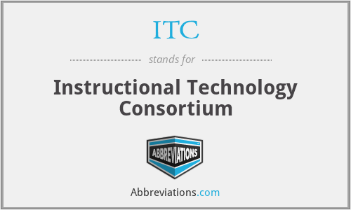 ITC - Instructional Technology Consortium