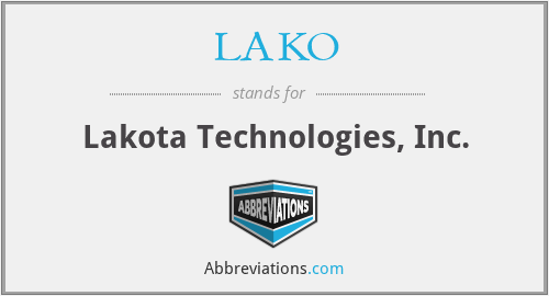 LAKO - Lakota Technologies, Inc.