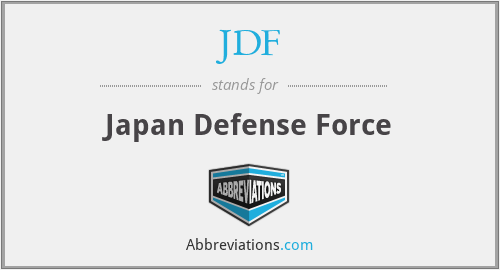 JDF - Japan Defense Force