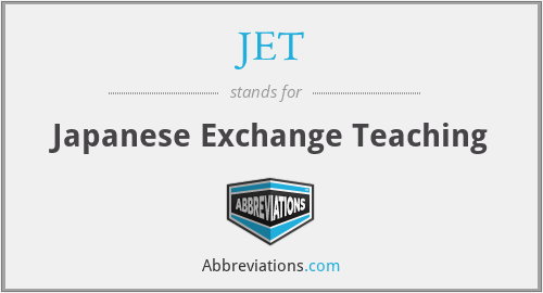 JET - Japanese Exchange Teaching