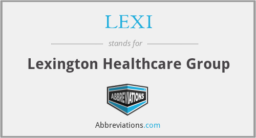 LEXI - Lexington Healthcare Group