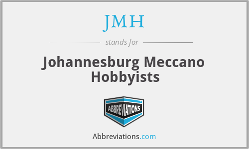 JMH - Johannesburg Meccano Hobbyists