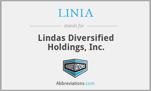 LINIA - Lindas Diversified Holdings, Inc.
