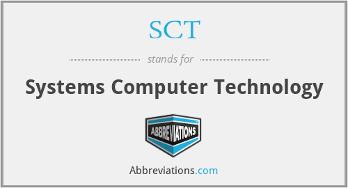 SCT - Systems Computer Technology